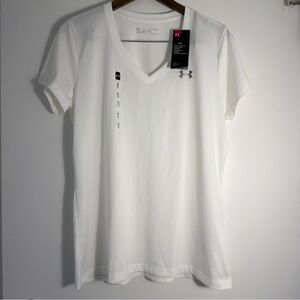 Under Armour UA Tech™ Twist
Women's V-Neck Short Sleeve Classic White V-Neck Tee